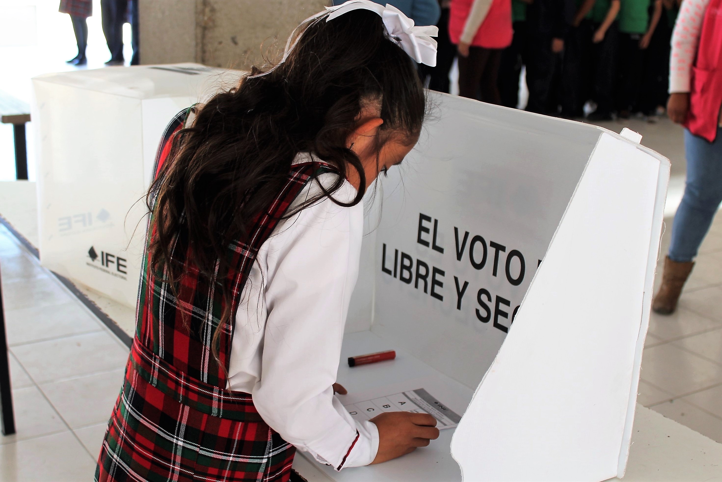 Realiza INE Tlaxcala elección infantil